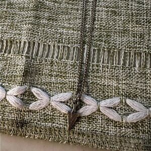 Silver Arrow Pendant Necklace